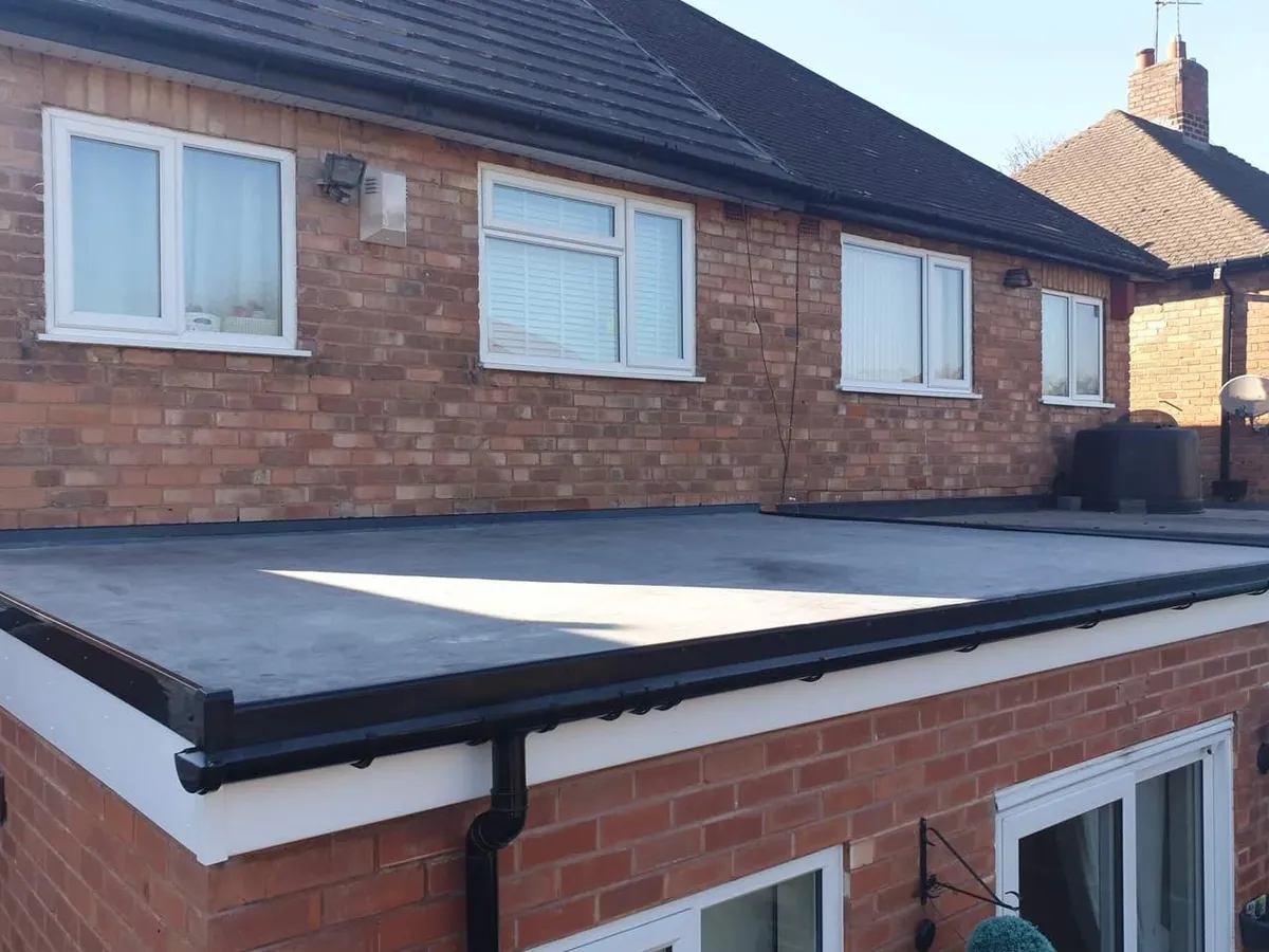 Rubber Roofs project completed by Especially Roofing